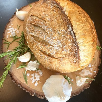 Rosemary, Garlic & Sea Salt Sourdough 