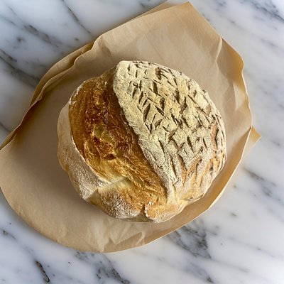 HANDCRAFTED SCORED BOULE