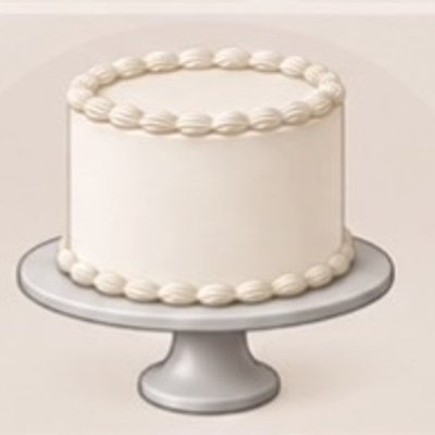 8 in Cake (3 layer) 