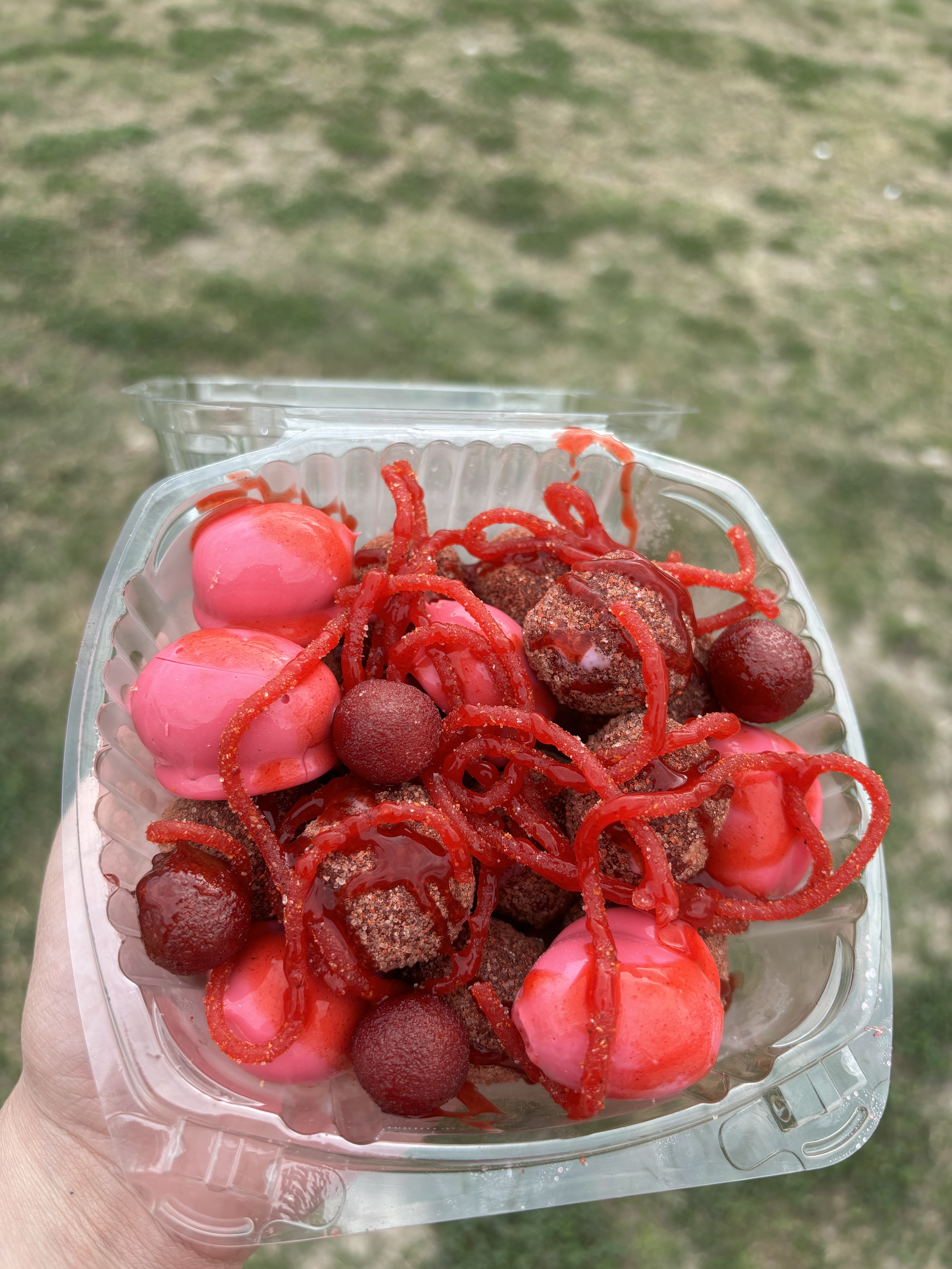 Candied Grapes Wrapped In Tamarindo 