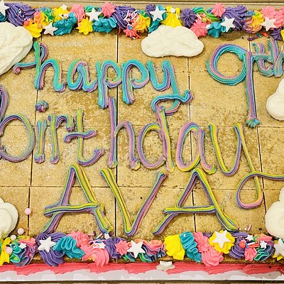 Single Layer Cookie Cake (Half Sheet)