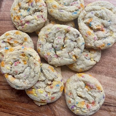 Dye Free Sprinkle Cookies 