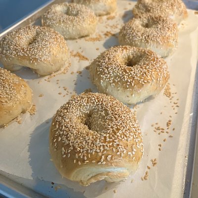 Sesame Bagels