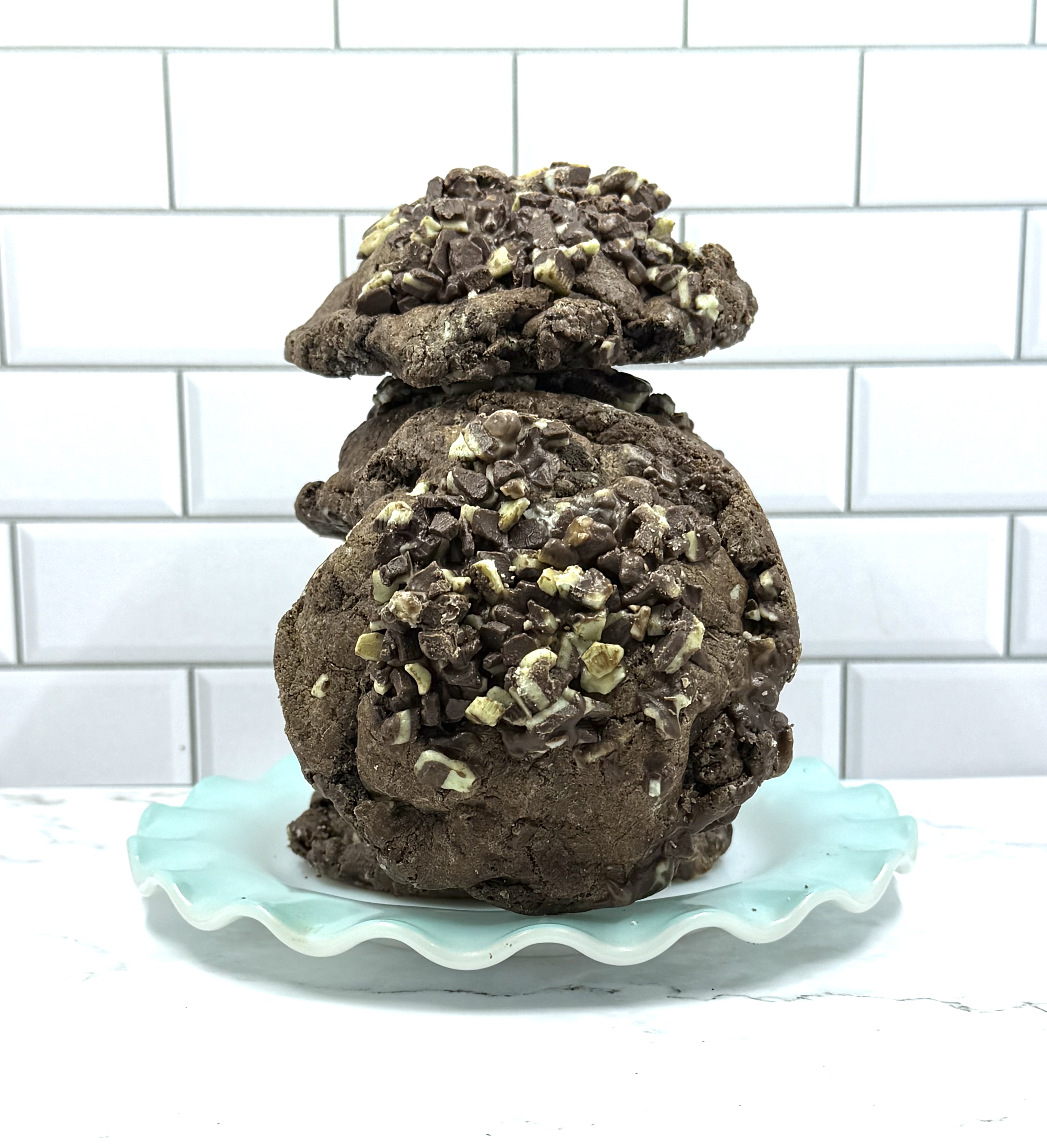 Mint Oreo Stuffed Cookies ‘n Cream 