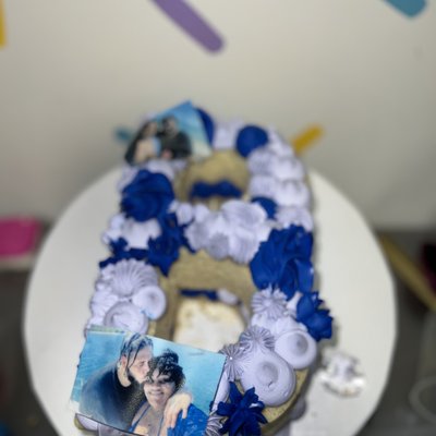 LETTER/Number cake 