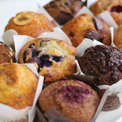 1/2 Dozen Chocolate Chip Muffins 