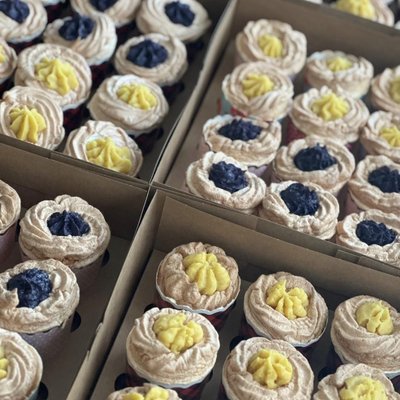 BRAZO CUPS ( UBE CUSTARD FILLING
