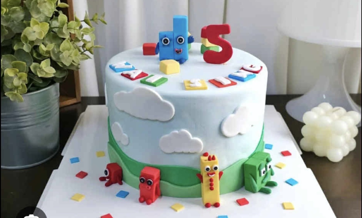 Blocks Cake
