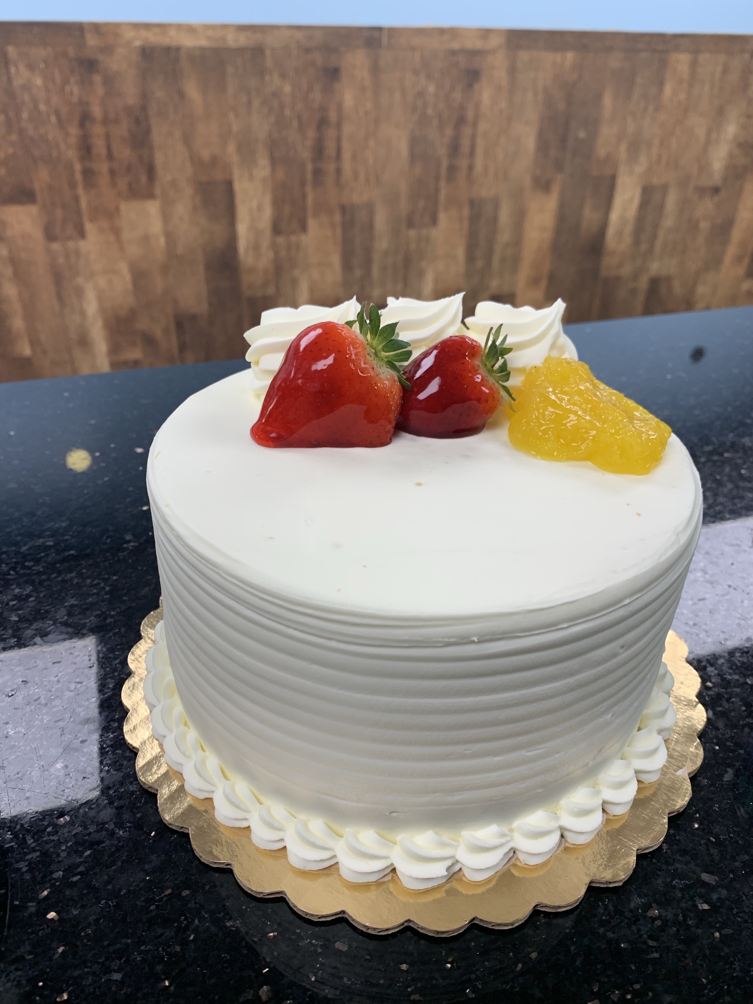 Strawberry and Pineapple Cake 8 Inch