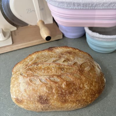 Large Rosemary Garlic Sourdough Loaf