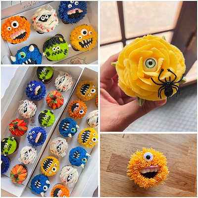 Monster Cupcakes! 🎃