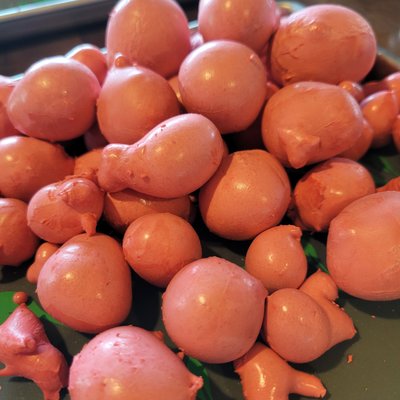 Red Licorice POOFS