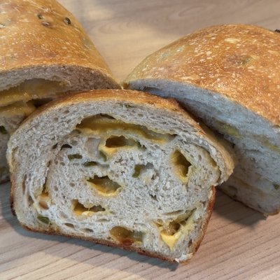 Cheddar Jalapeño Sourdough 