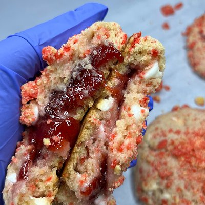 Berry Bliss Shortcake Cookies