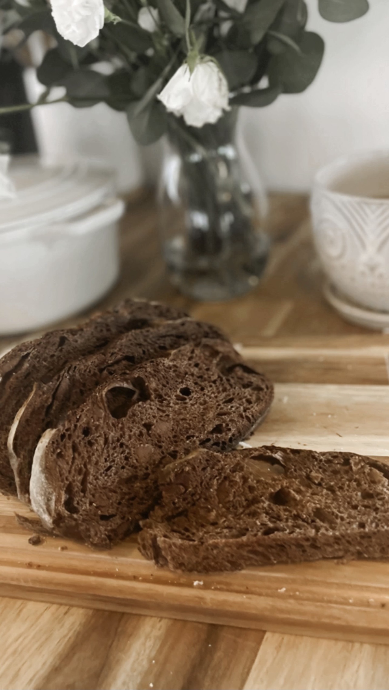 Chocolate Sourdough Loaf
