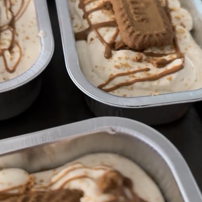Biscoff Tres Leche Loaf Size