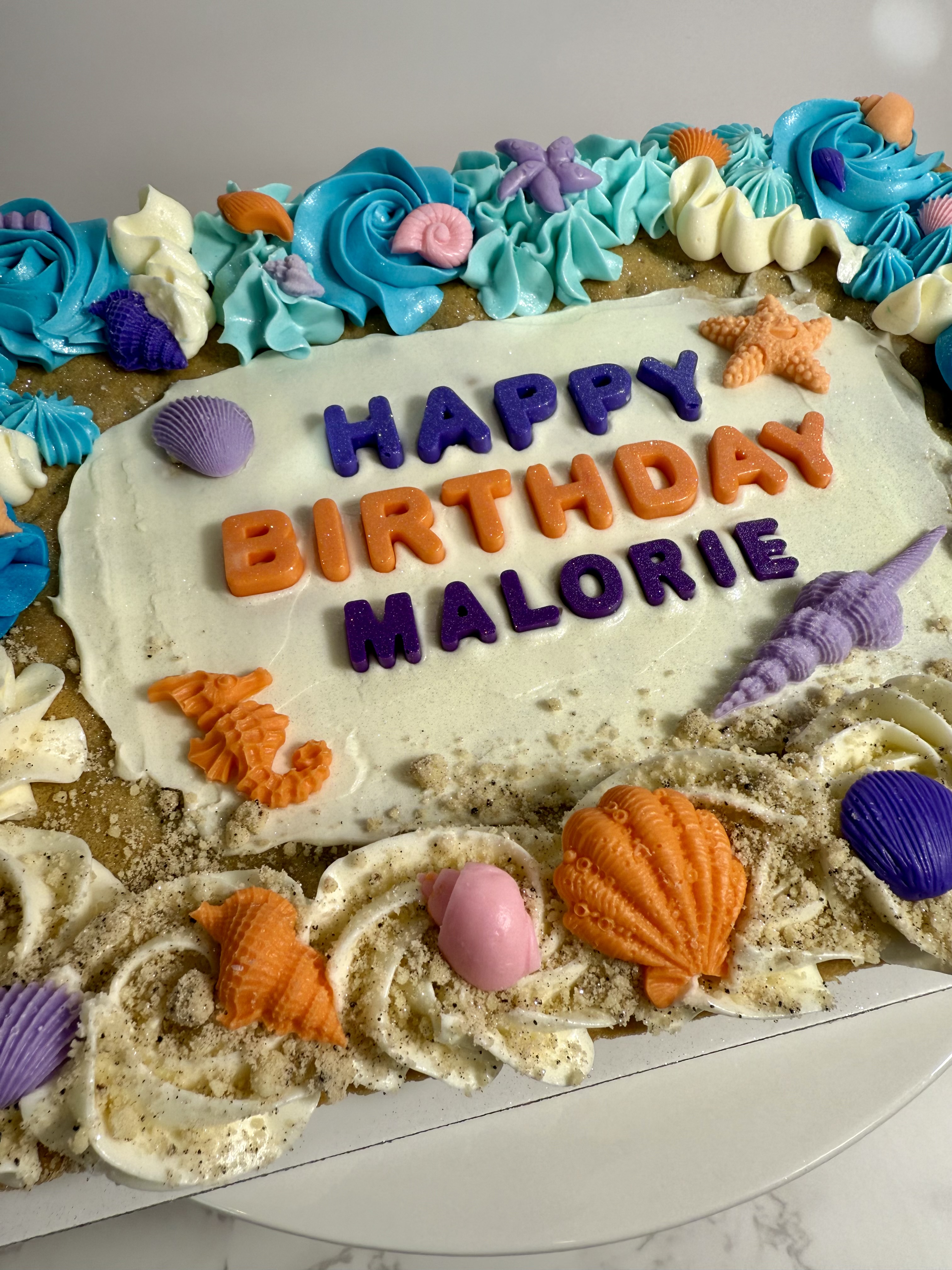 Custom Cookie Cake