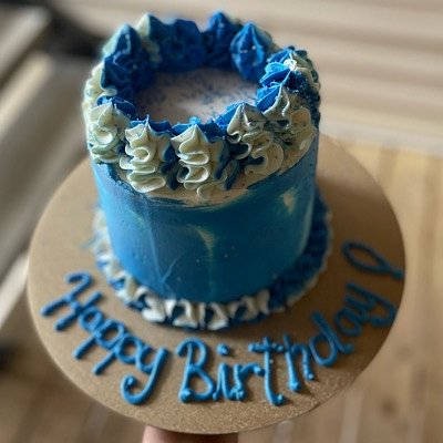 Custom Simple  Cake 