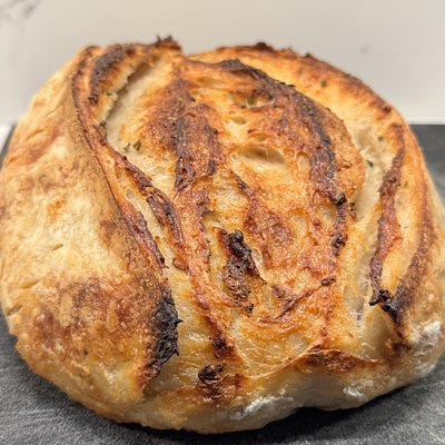 Garlic, Rosemary & Pecorino Sourdough Loaf 2lb
