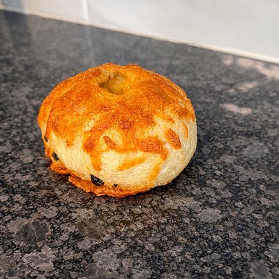 Cheddar Sourdough Bagels