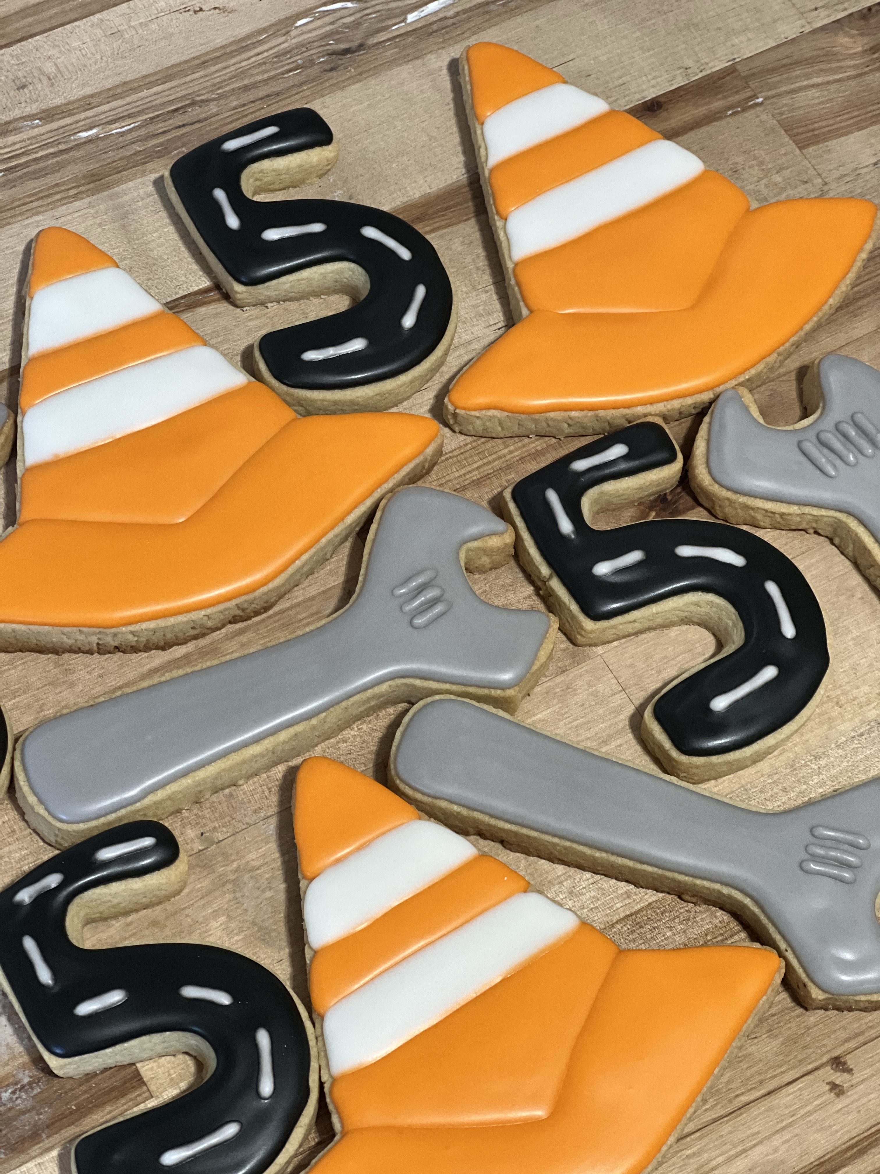 Construction Sugar Cookies 