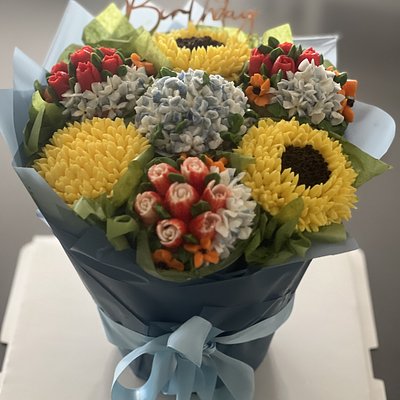 The Nosegay Bunch - 7 Blooms