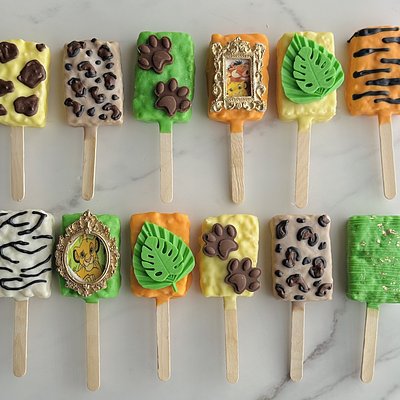 Dipped Rice Krispies 