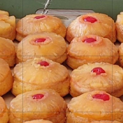 1dz Upside-down Pineapple Mini Cakes