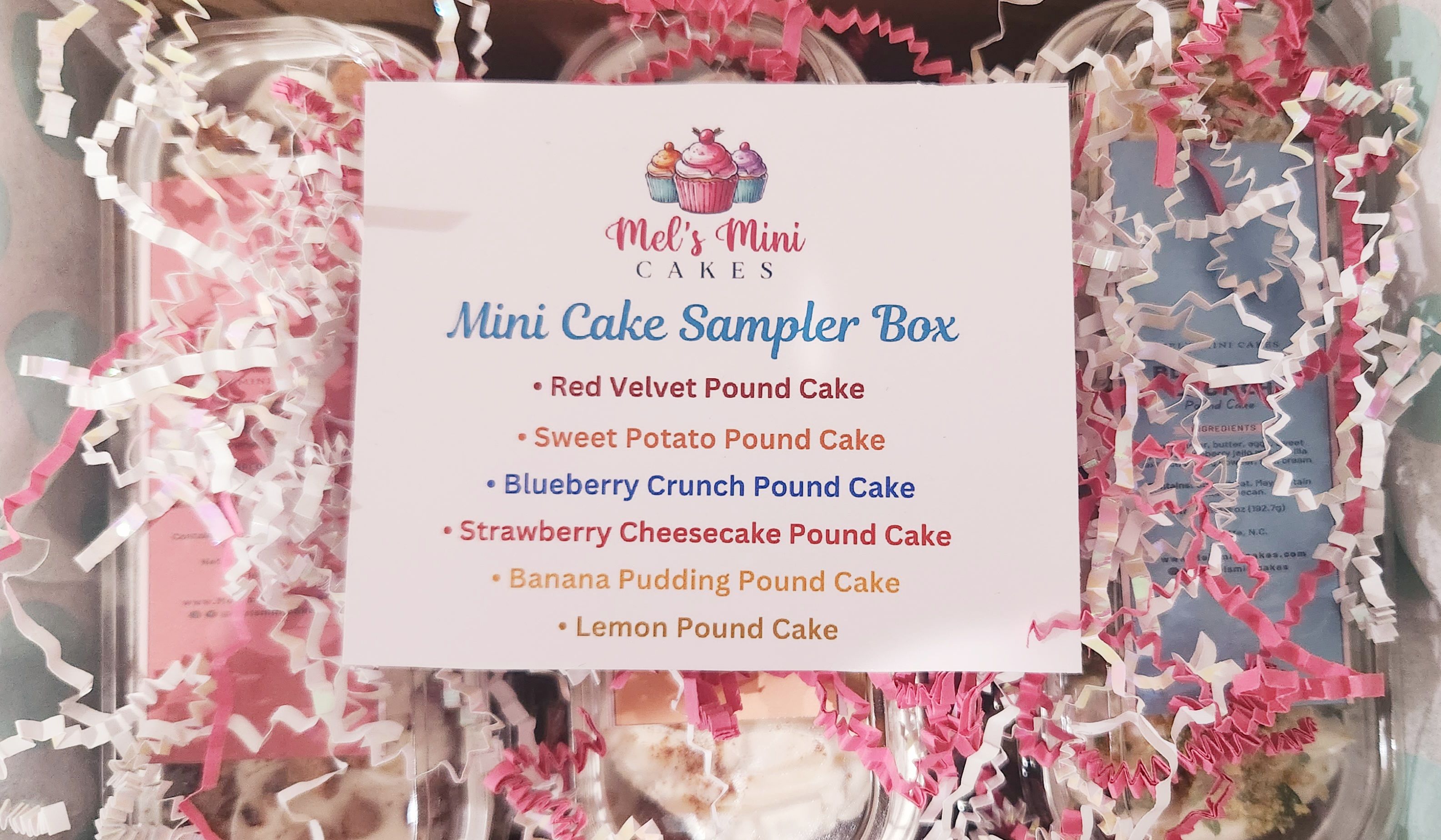 Mini Cake Sampler Box 