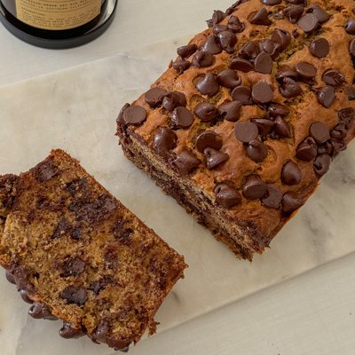 Organic Brown Butter Chocolate Chip Banana Bread
