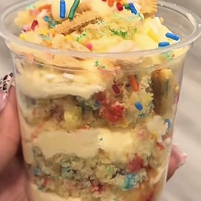 confetti cake cup 