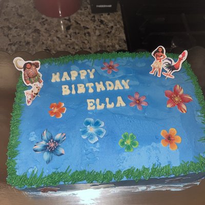 Small Sheet Cake 