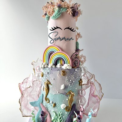 2-Tier Custom Cake- 4in/6in 