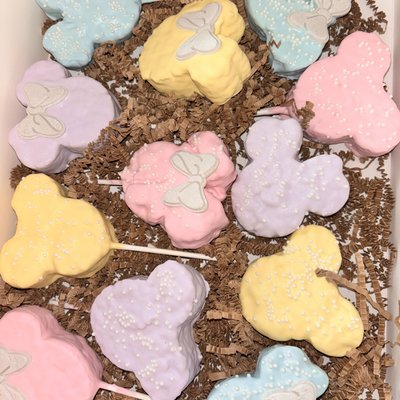 Rice Krispies ~ Dozen Chocolate Dipped