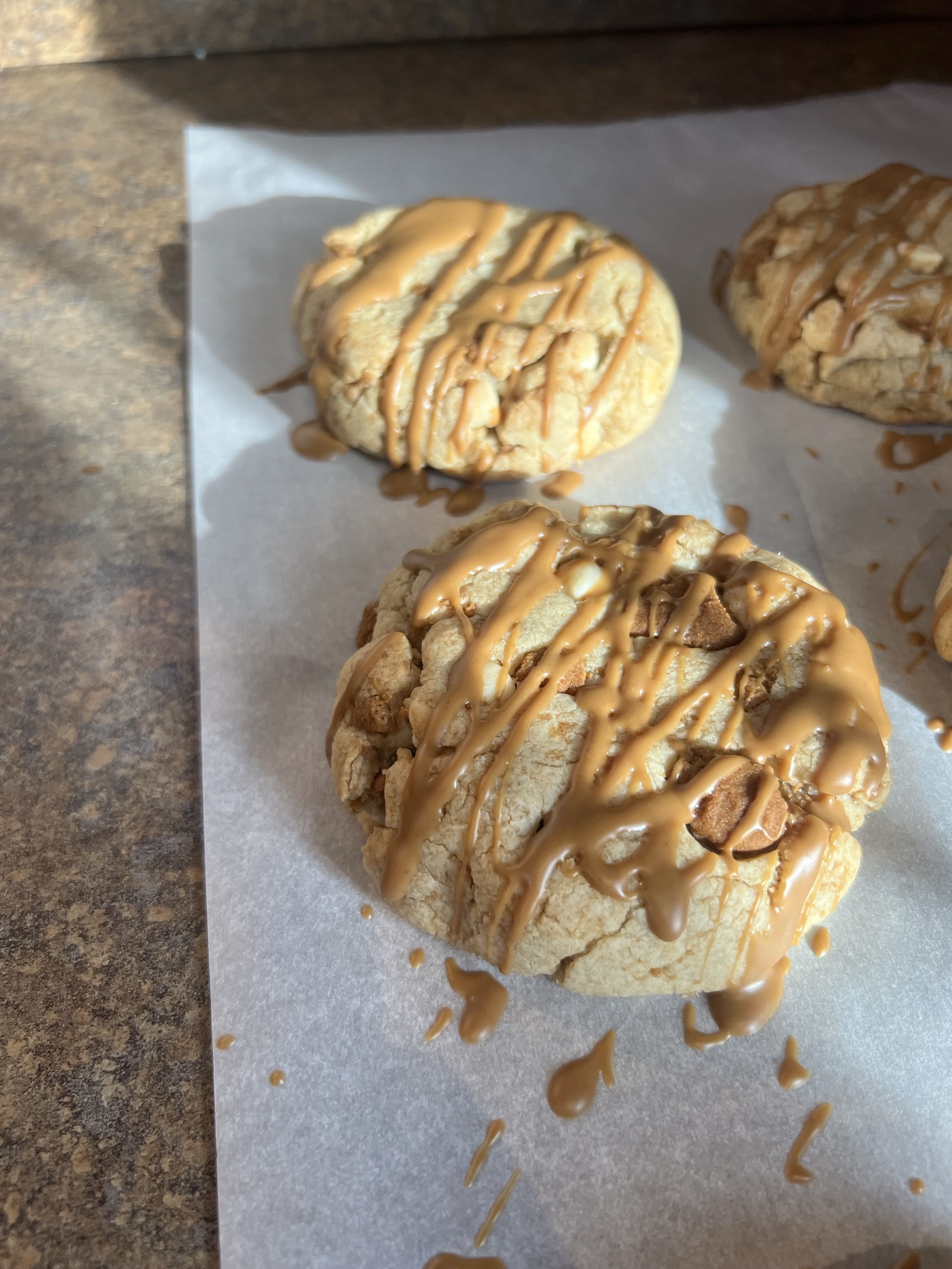 Stuffed Cookie Butter Cookie