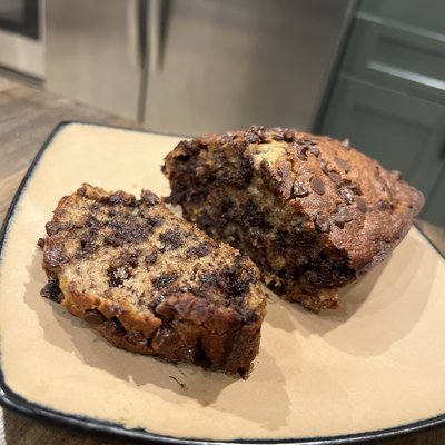 Chocolate Chip Banana Bread 