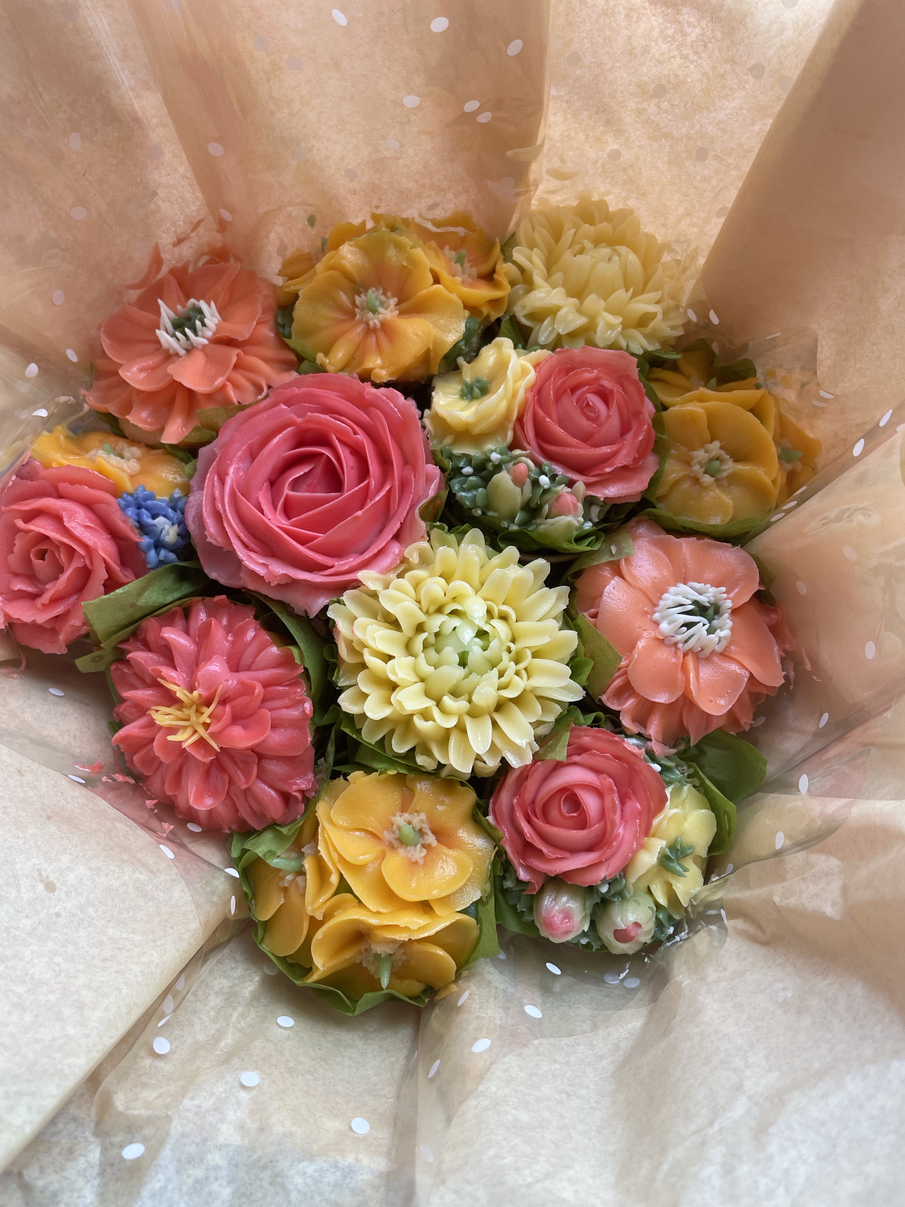 Cupcake Bouquet - 12 Cupcakes
