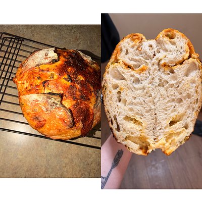 Sourdough Loaves With Inclusions 