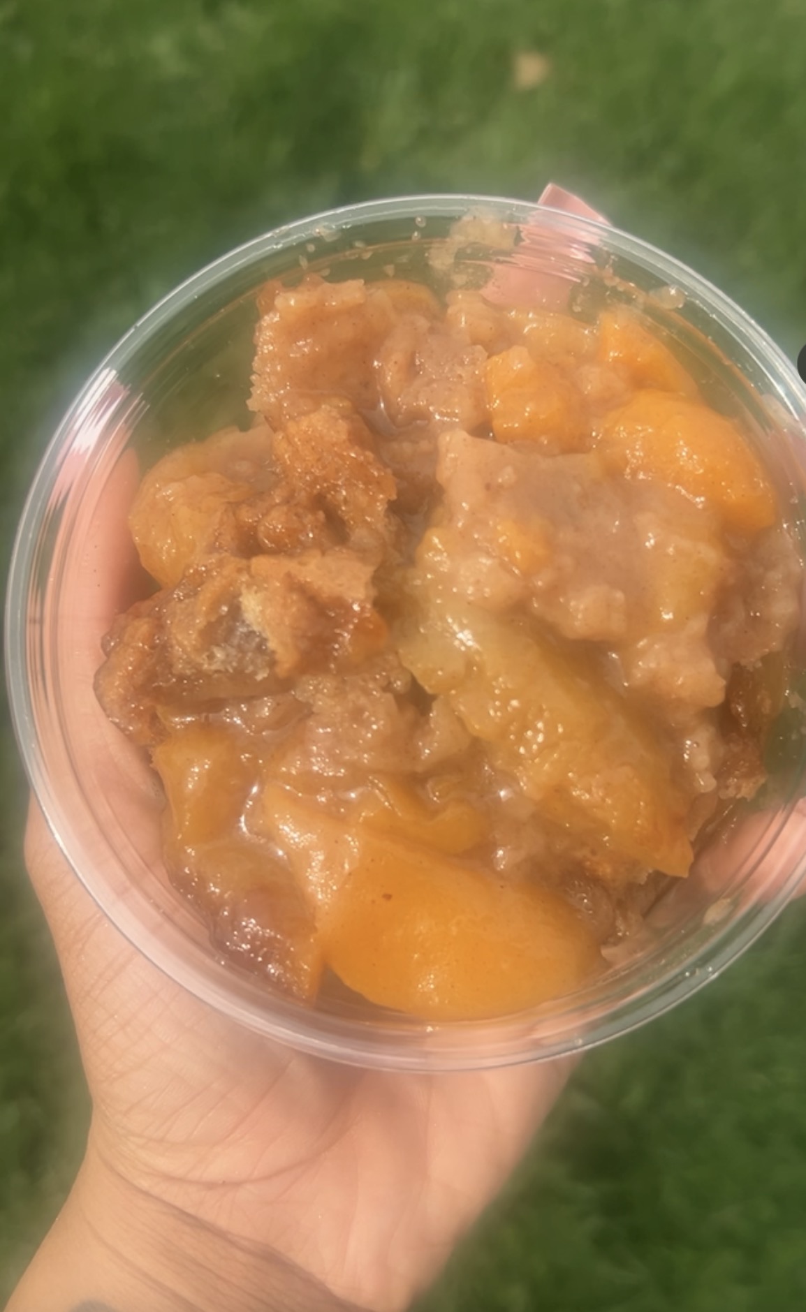 Peach 🍑 Cobbler 🥧 Small Serving