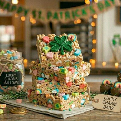 Lucky Charm Bars