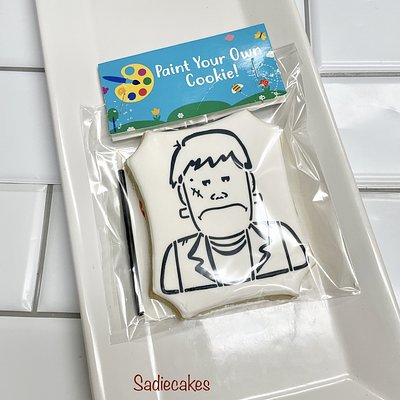 PYO Single Sugar Cookie - Frankenstein 