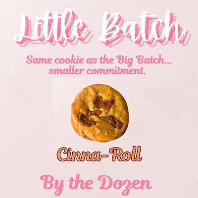 Cinna-Roll Little Batch Cookies