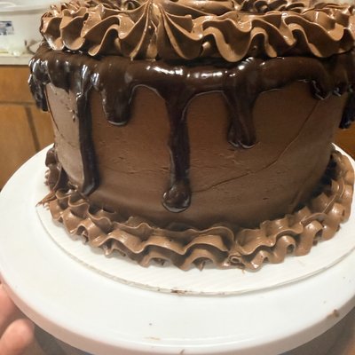 Death By Chocolate Espresso Ganache Cake 8inch Three Tiers