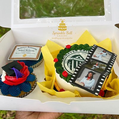 Mini Bento Box Cake (Round, Star, or Heart-Shaped)