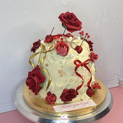 6 Inch 2 Layer Custom Cake