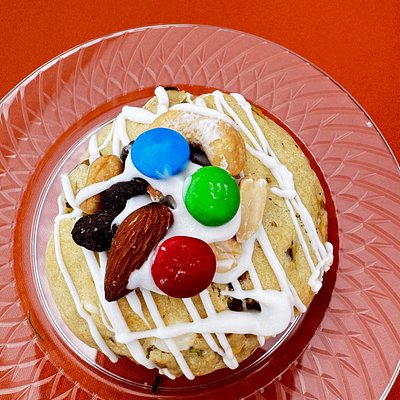 Trail Mix Cookie (white Chocolate, Pistachio, & Cranberries)