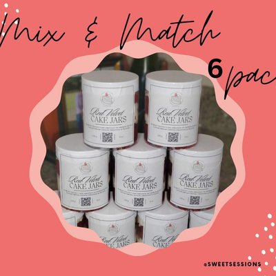 Mix & Match  6 Pack (6- 8oz Jars)