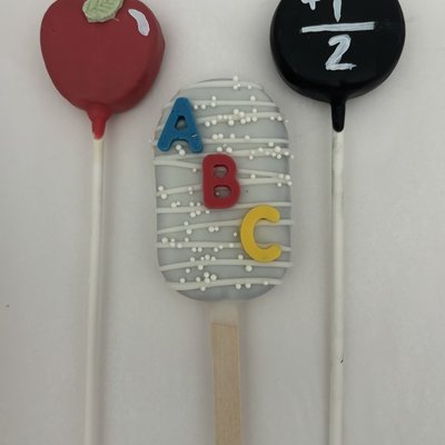 Two Cake Pops And One Cake Popsicle 