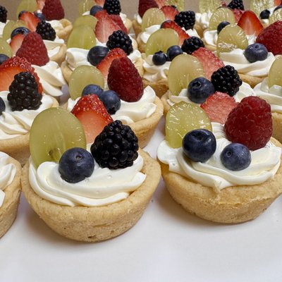 Dozen Mini Fruit Pizzas