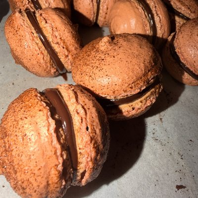 Espresso Macarons